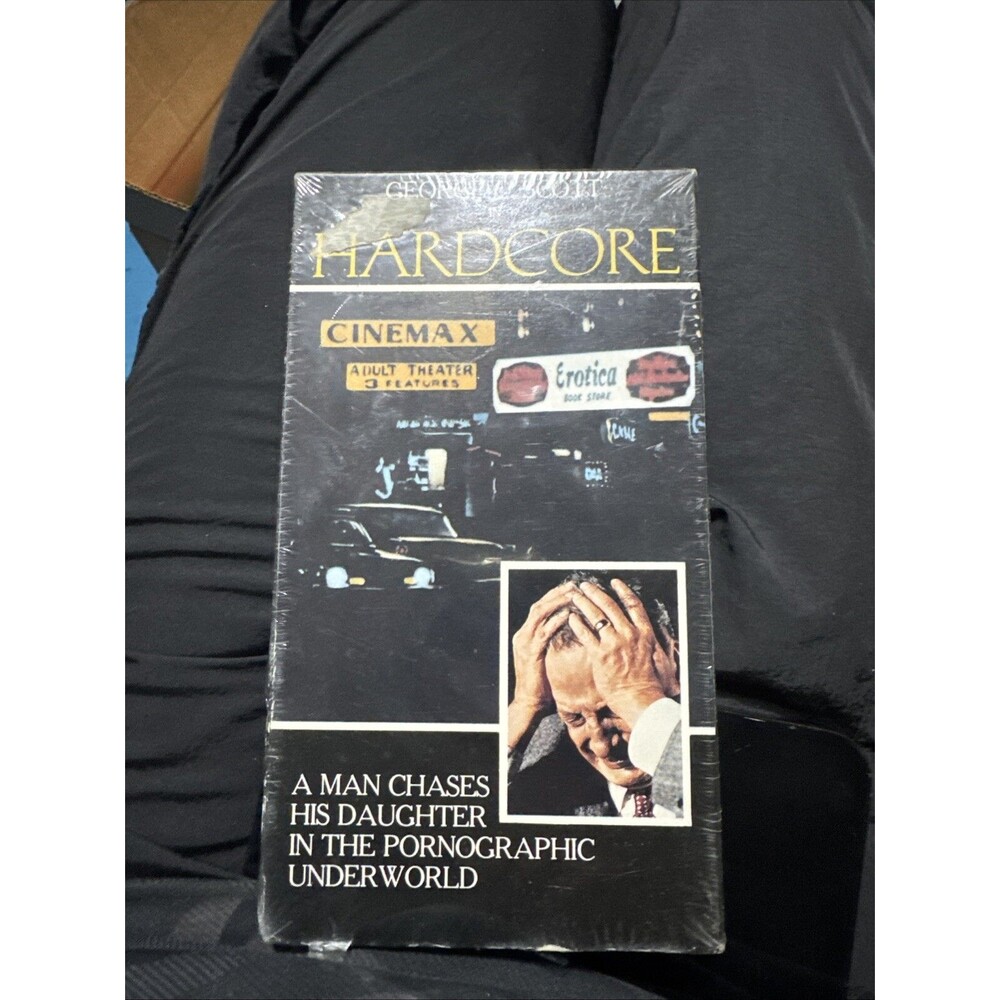 Hardcore (VHS, 1979) George C. Scott Video Tape RARE